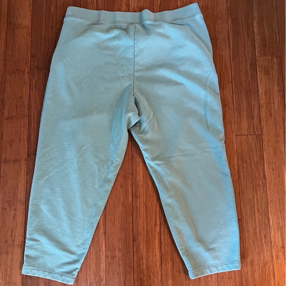 Lands’ End Serious Sweats Ankle Sweatpants Women's Plus Size 2X Teal Loungewear - Picture 5 of 7
